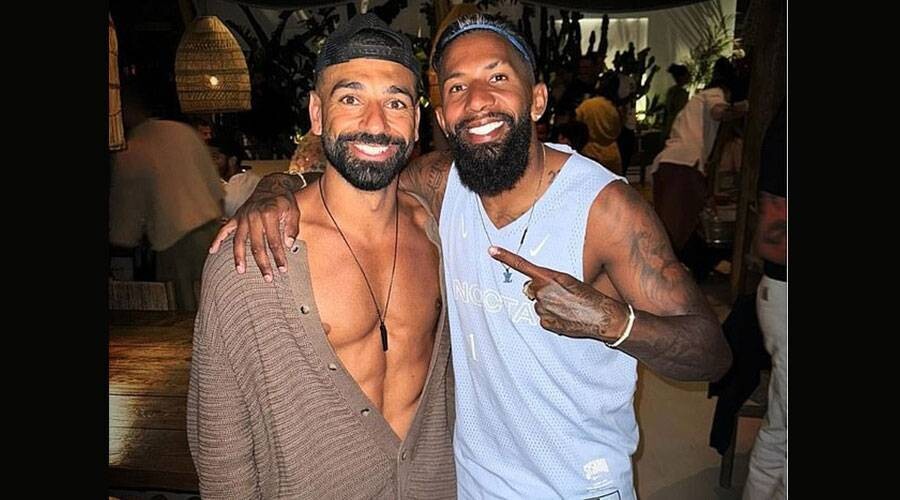 Египетский футболист Мохамед Салах замечен на Миконосе, Греция