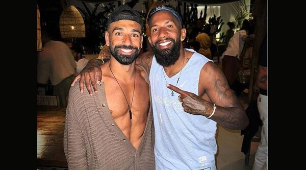 Египетский футболист Мохамед Салах замечен на Миконосе, Греция